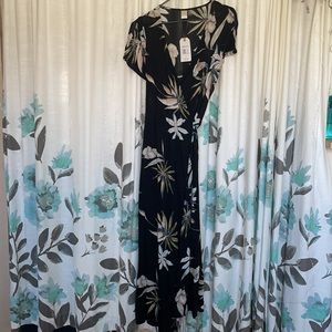 Roxy Tropical Wrap Dress